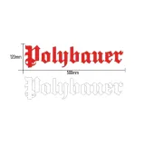 POLYBAUER LOGO AUFKLEBER / STICKER