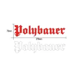 POLYBAUER LOGO AUFKLEBER / STICKER