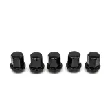 RADMUTTER SW19 M14X1.5X32 KUGEL SCHWARZ ELOXIERT ALU DPORSCHE