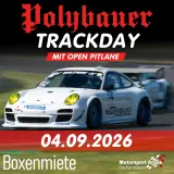 BOXENMIETE TRACKDAY 04.09.2026 OSCHERSLEBEN ( 3 FAHRZEUGE )